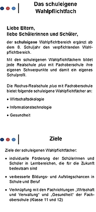 Rochus-Realschule plus mit Fachoberschule Grafik